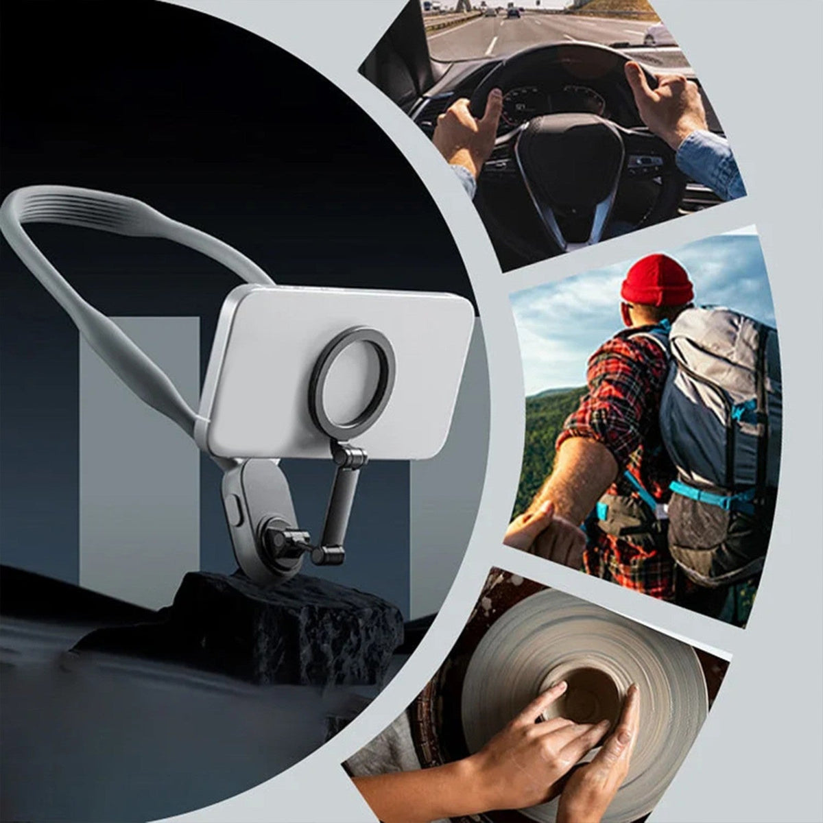 Neck Mount™ | Capturez facilement et partout vos moments préférés !
