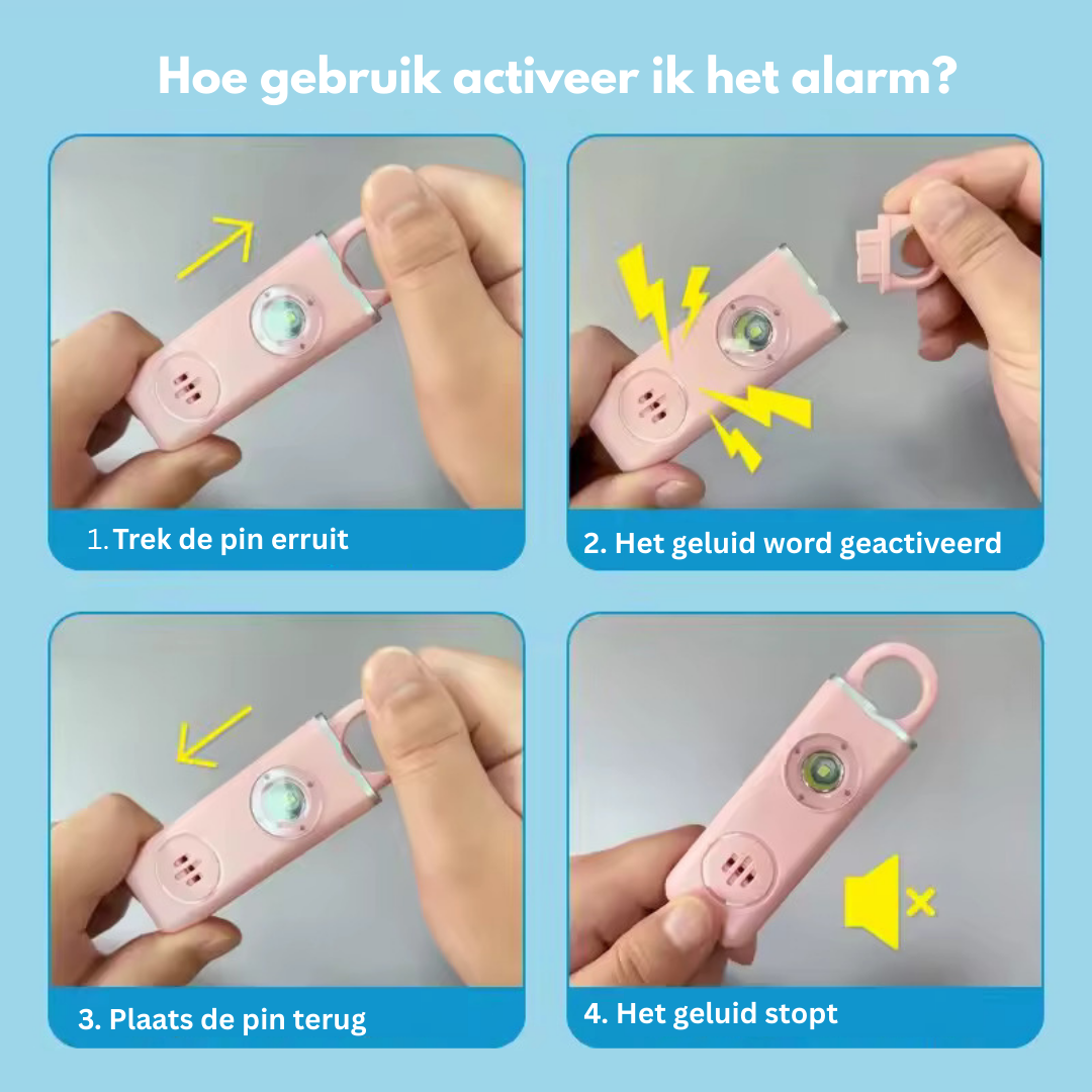 SafeSound™ | Pour une Protection Immédiate en Situations d'Urgence.