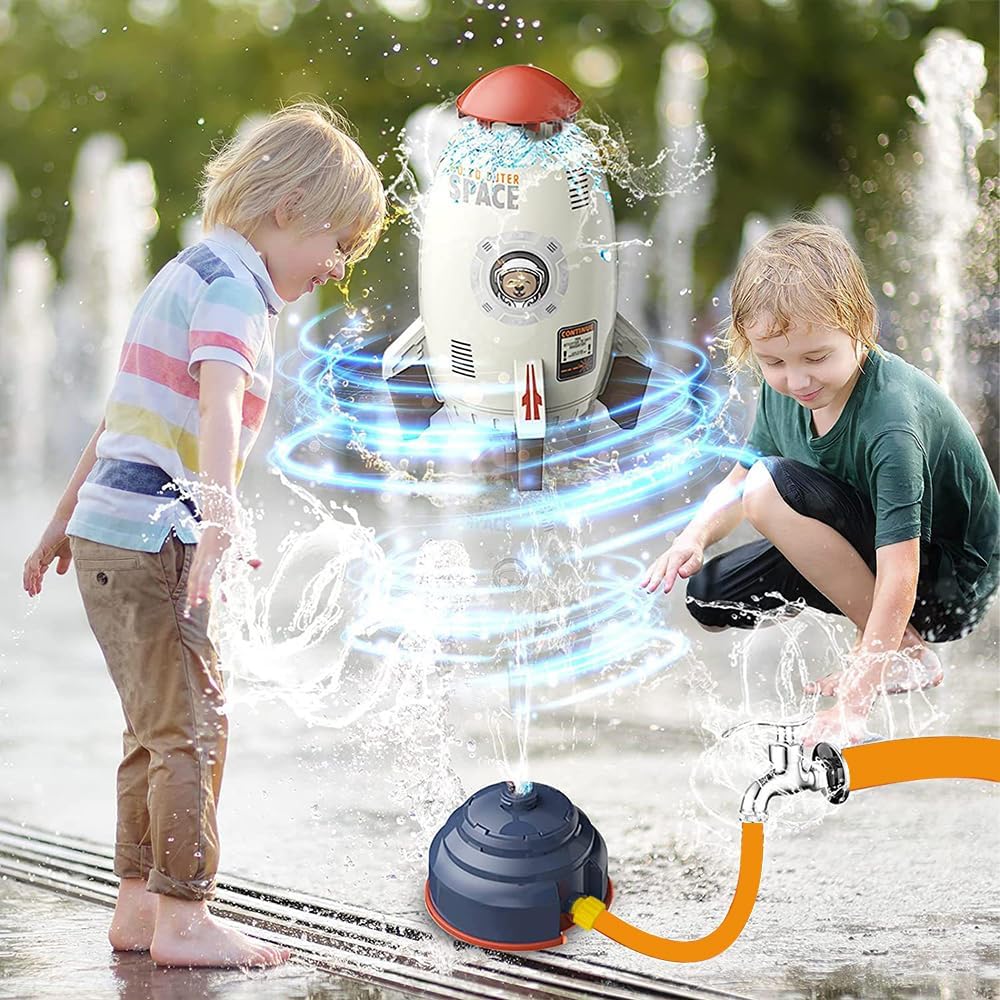 KidSplash™ | La Fusée Aquatique Volante pour un Été Sans Fin!