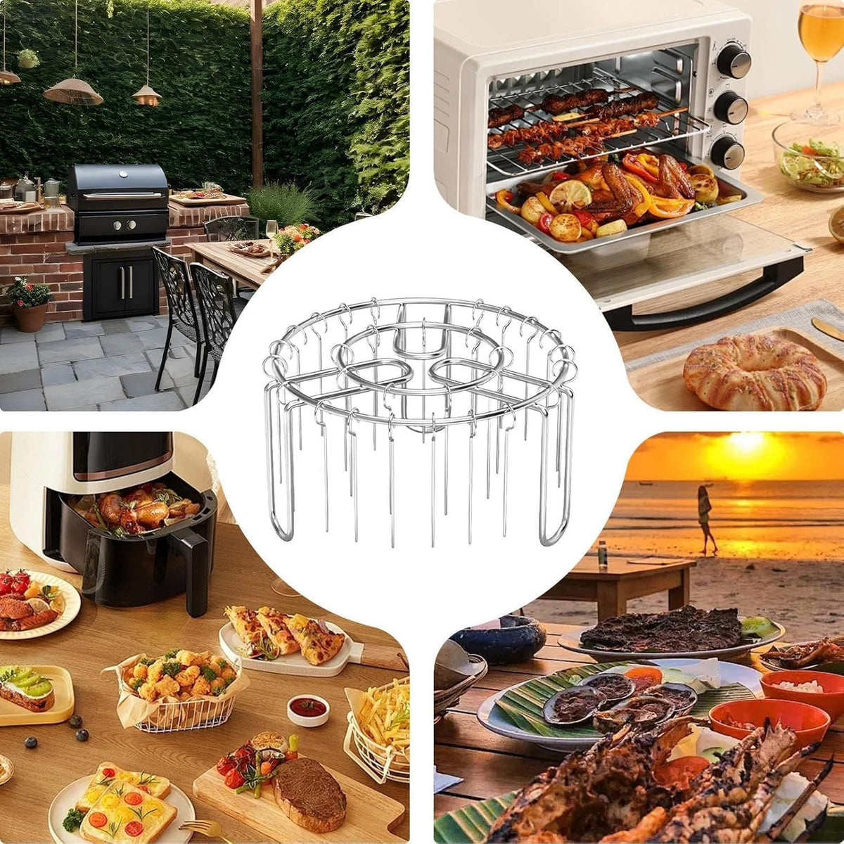 SpiesPro™ | Cuisson Facile et Uniforme dans l'Airfryer.