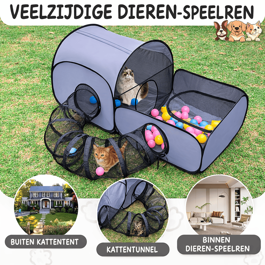 CatTent™ | Le Lieu de Jeu et de Détente Ultime pour Votre Chat.