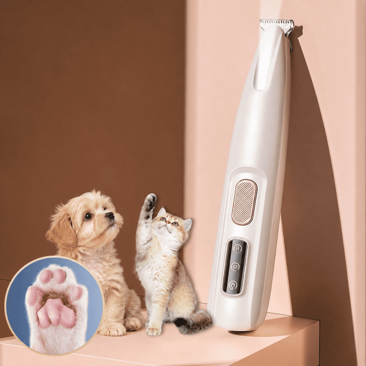 PetTrim™ | Tonte Sécurisée et Confortable à Domicile !