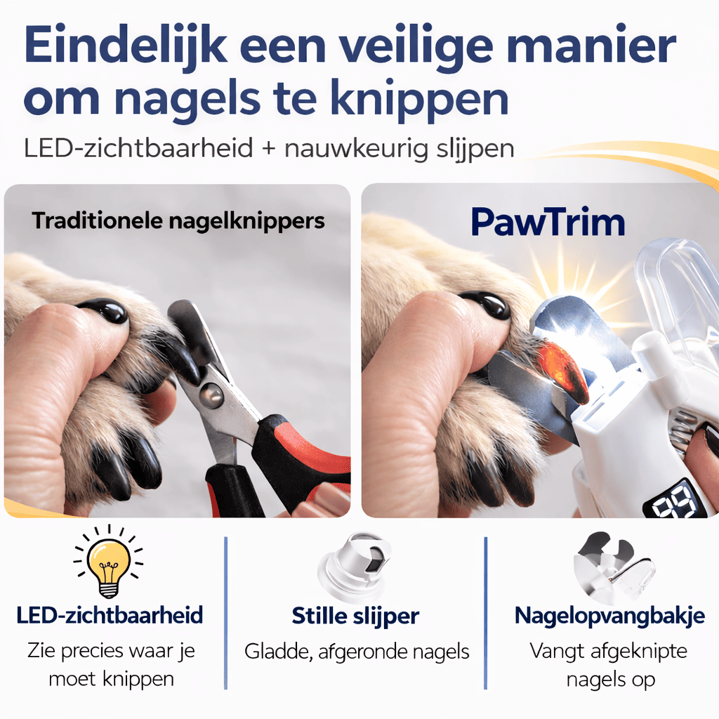 PawTrim™ | Soins des Ongles 2-en-1 pour Chiens et Chats.