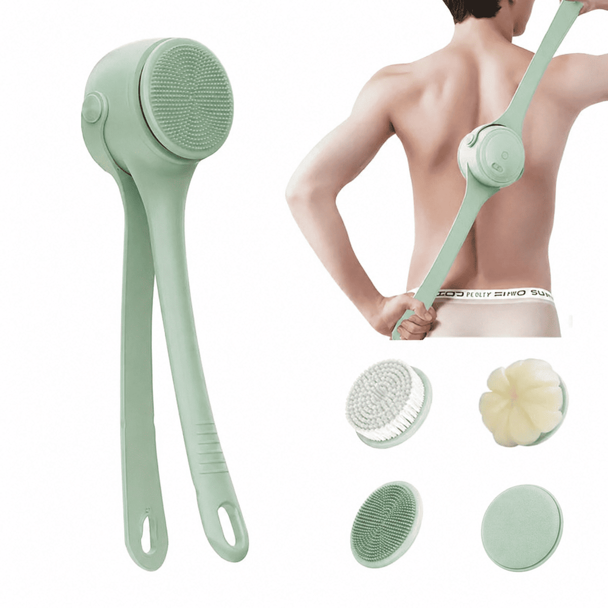 EasyScrub™ | Brosse de Dos Électrique pour les Zones Difficiles à Atteindre.