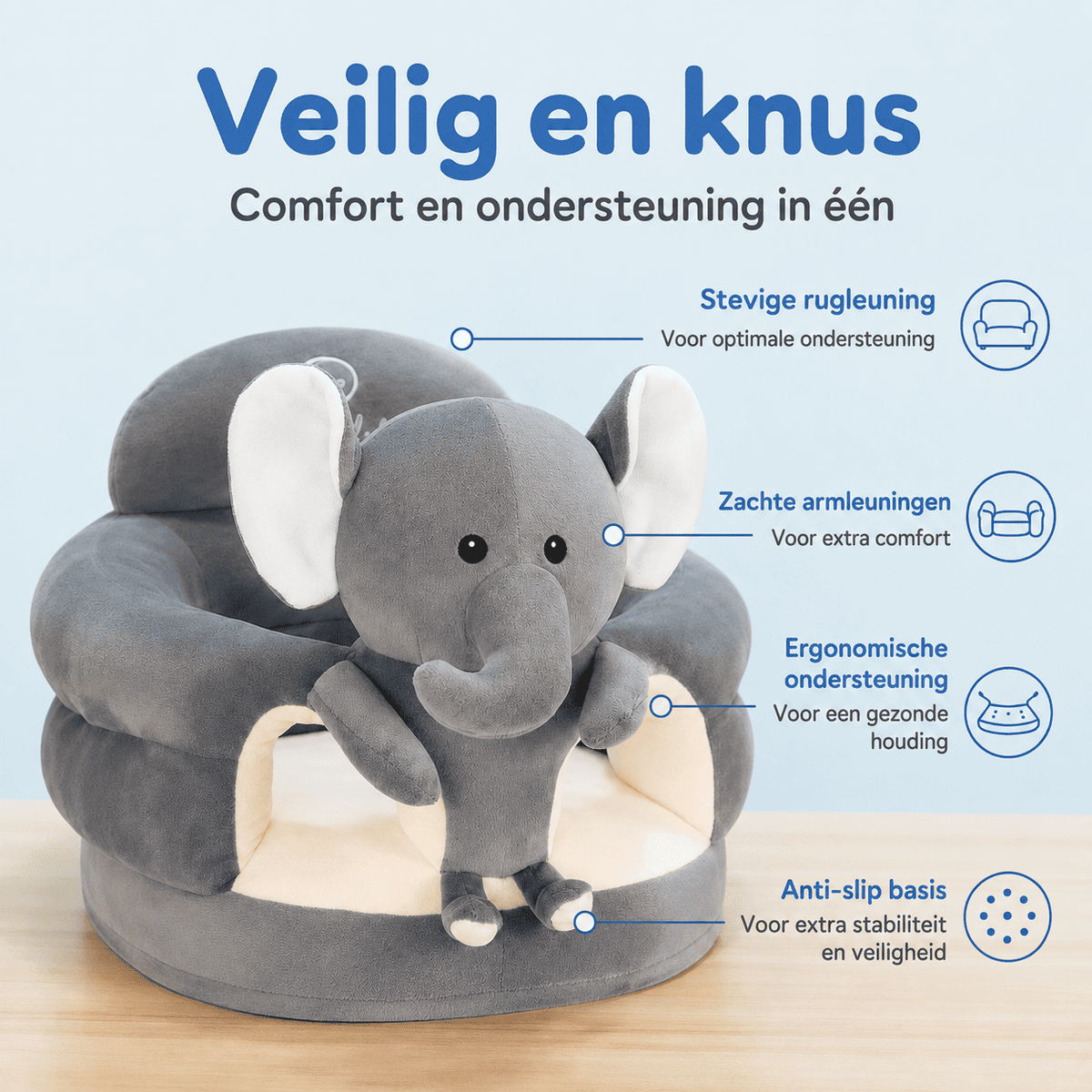 CozySit™ | Un Espace Assis Pour Des Moments de Jeu Calmes.