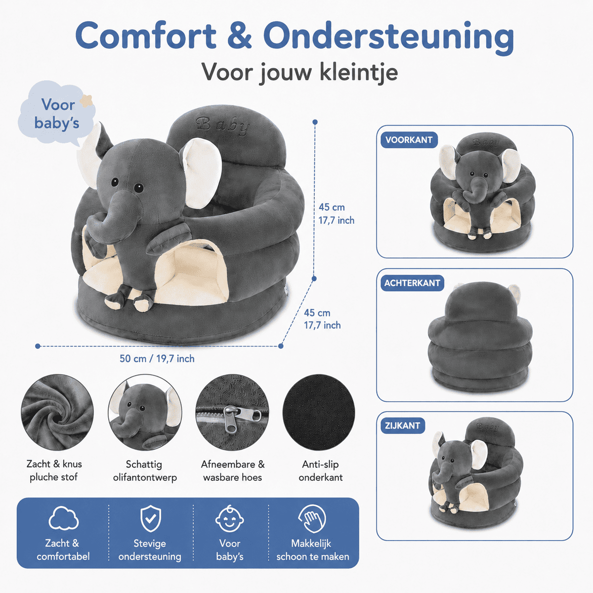 CozySit™ | Un Propre Siège Pour Des Moments de Jeu Calmes.
