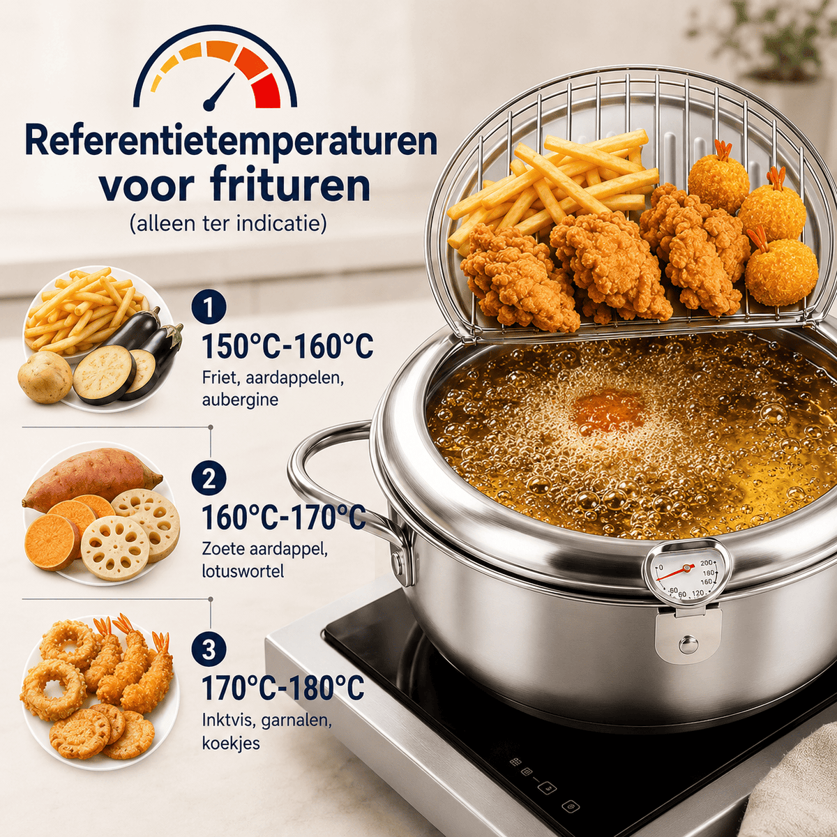 FryMaster™ | Friture facile sur toutes les plaques de cuisson.