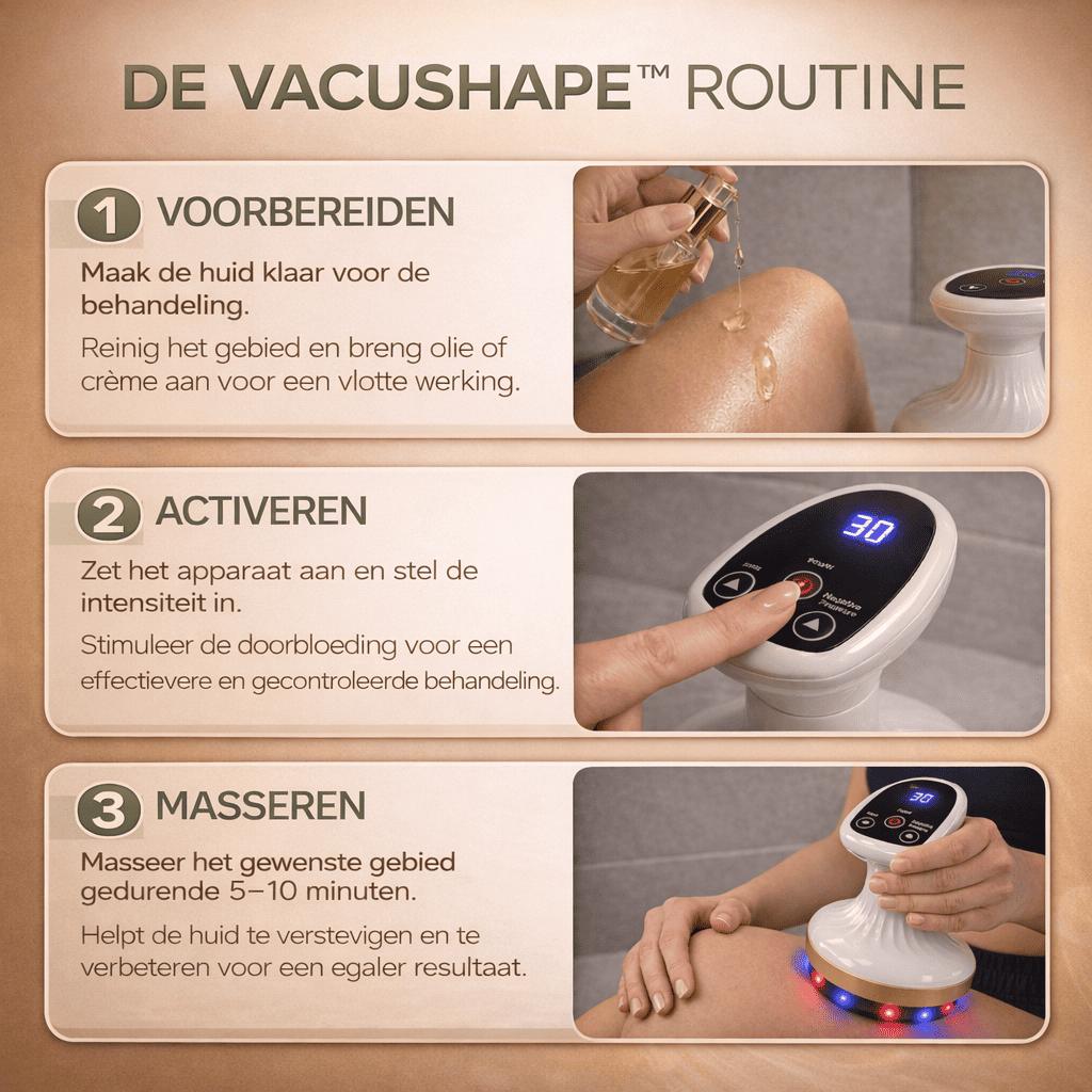 VacuShape™ | Redonnez à votre peau sa fermeté.
