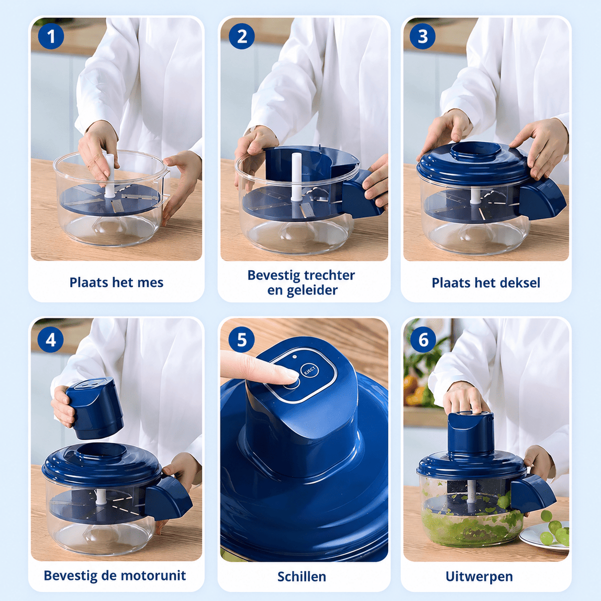 EasyPeel™ | Rapide et Facile pour Toute Préparation de Repas.