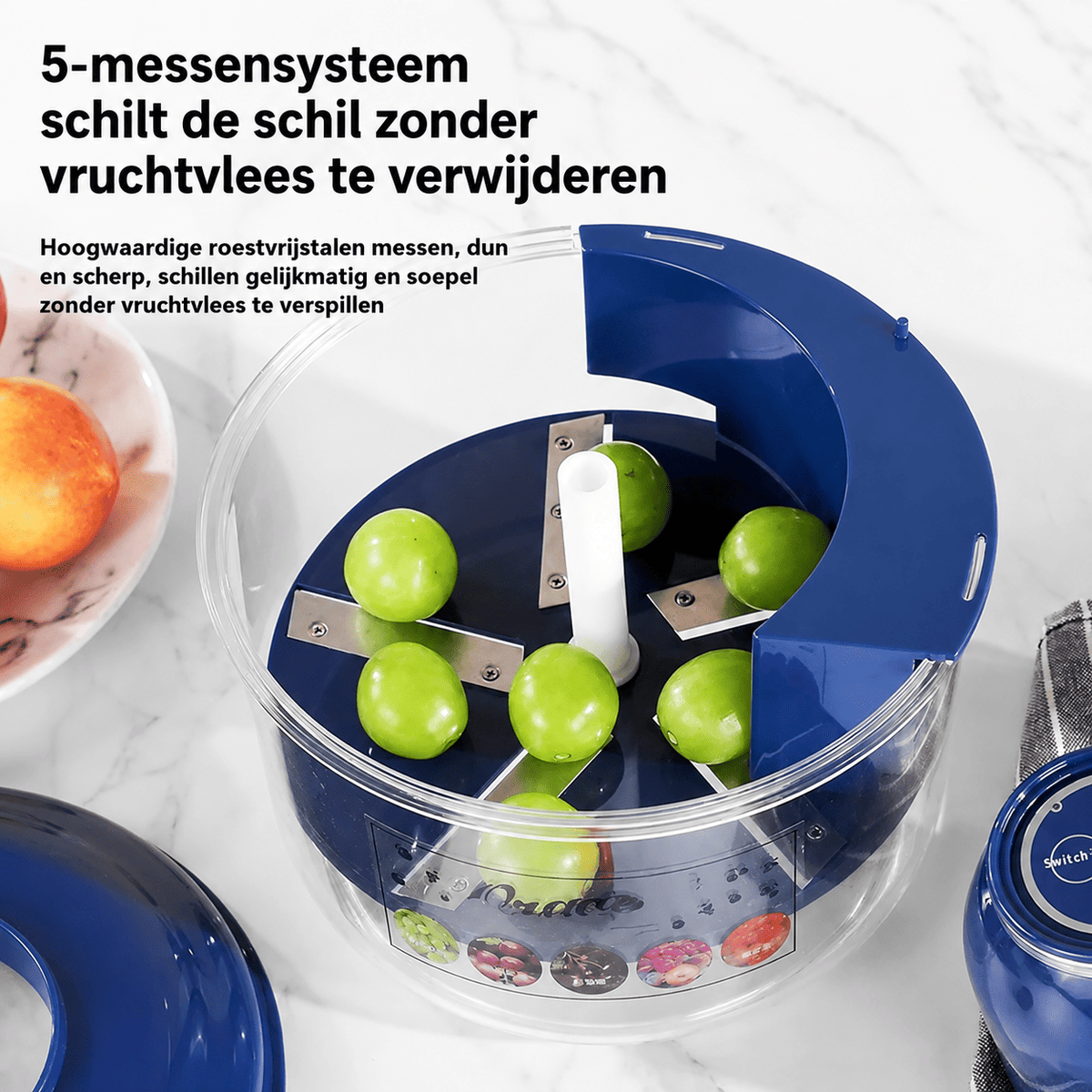EasyPeel™ | Rapide et Facile pour Chaque Préparation de Repas.