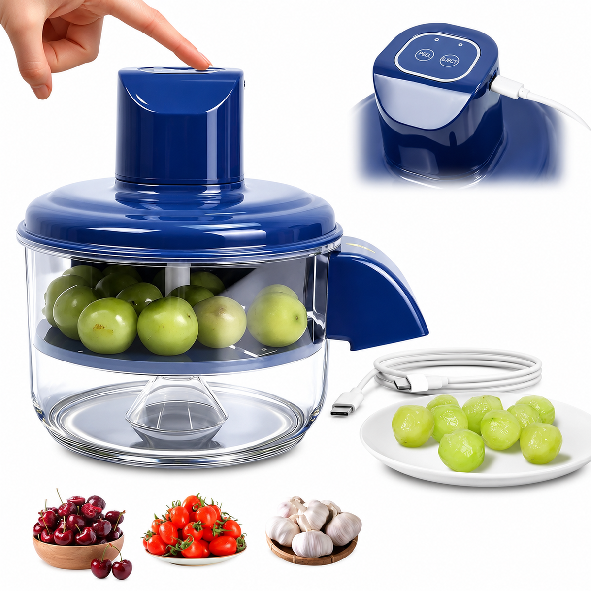 EasyPeel™ | Rapide et Facile pour Toute Préparation de Repas.
