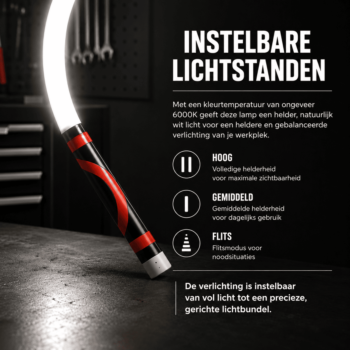 FlexBeam™ | Conçu Pour Les Endroits Où D'autres Lampes Ne Peuvent Pas Aller.