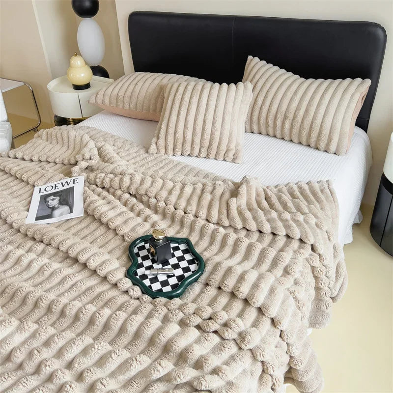 DreamFleece™ | Couverture en Peluche Luxe Pour Plus de Chaleur.