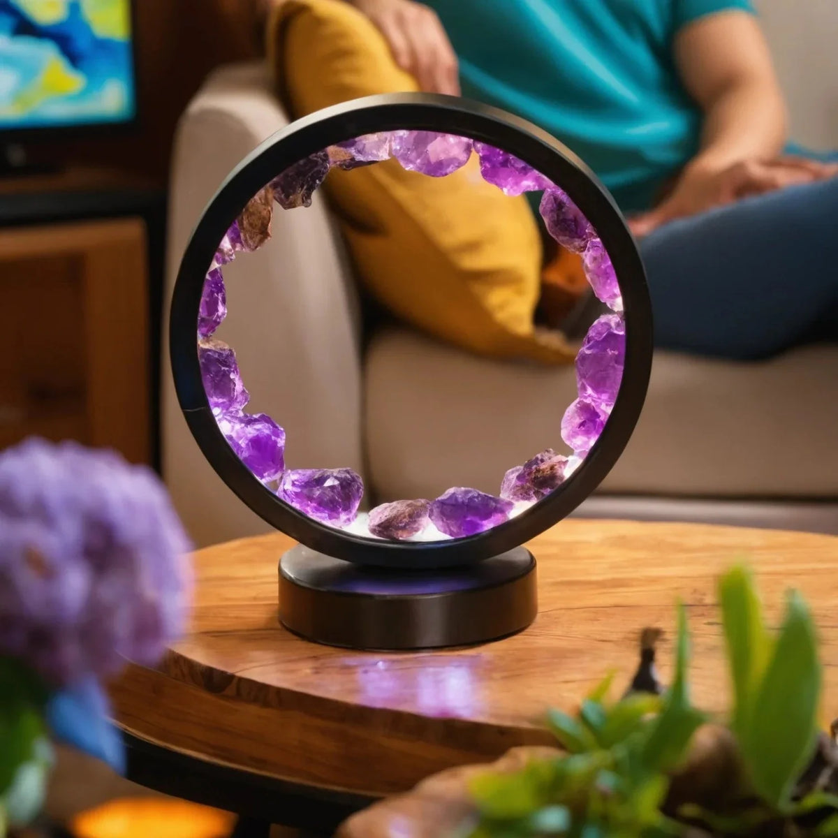 Lumière de Nuit en Cristal™ | Donnez à votre chambre une apparence unique.