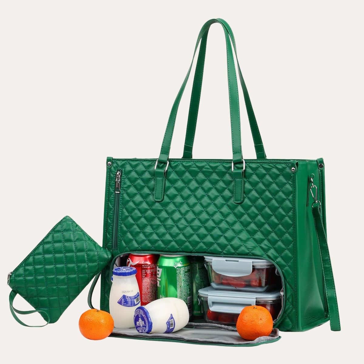 LuxLuncher™ | Le Sac à Lunch Élégant + Pouch Offert