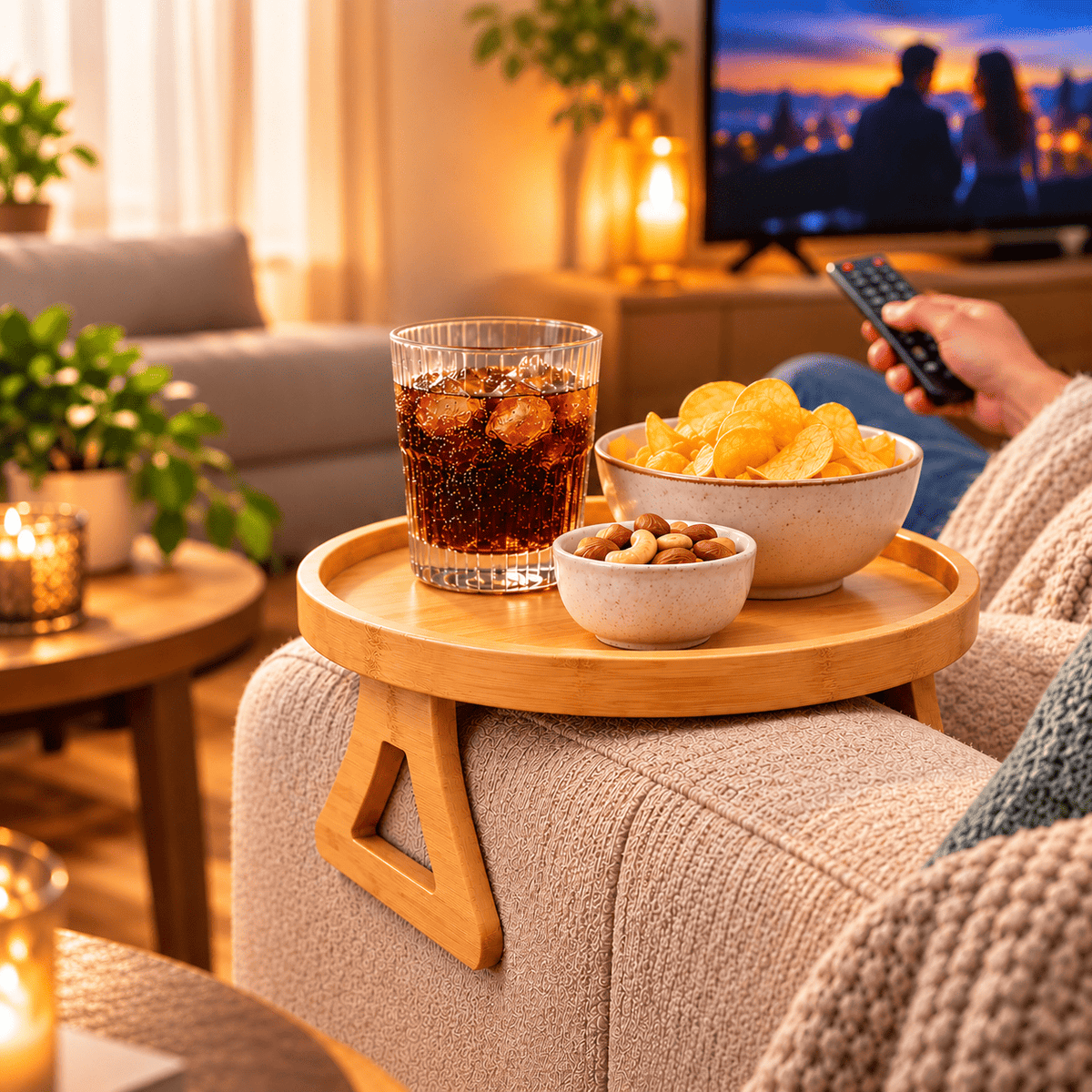 SofaTray™ | La Solution Intelligente Pour Plus de Confort Sur Votre Canapé.