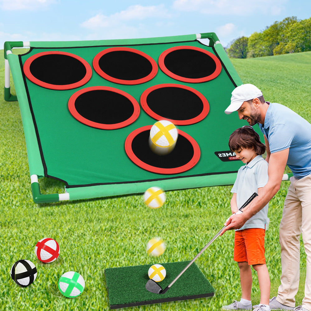 GolfPlay™ | Le Jeu de Golf 2-en-1 Ultime pour Intérieur & Extérieur.