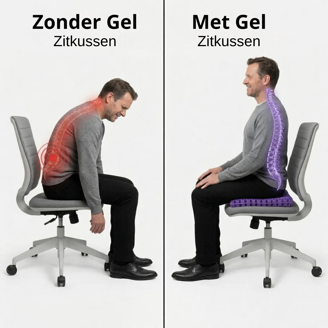 GelNest™ | Coussin de siège avec structure en nid d'abeille ouverte