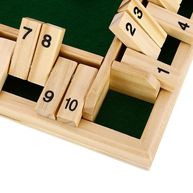 SumPlay™ | Jeu de calcul en bois avec des volets numérotés