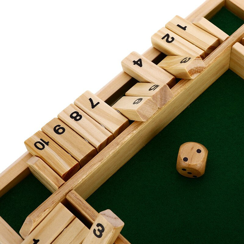 SumPlay™ | Jeu de calcul en bois avec des volets numérotés