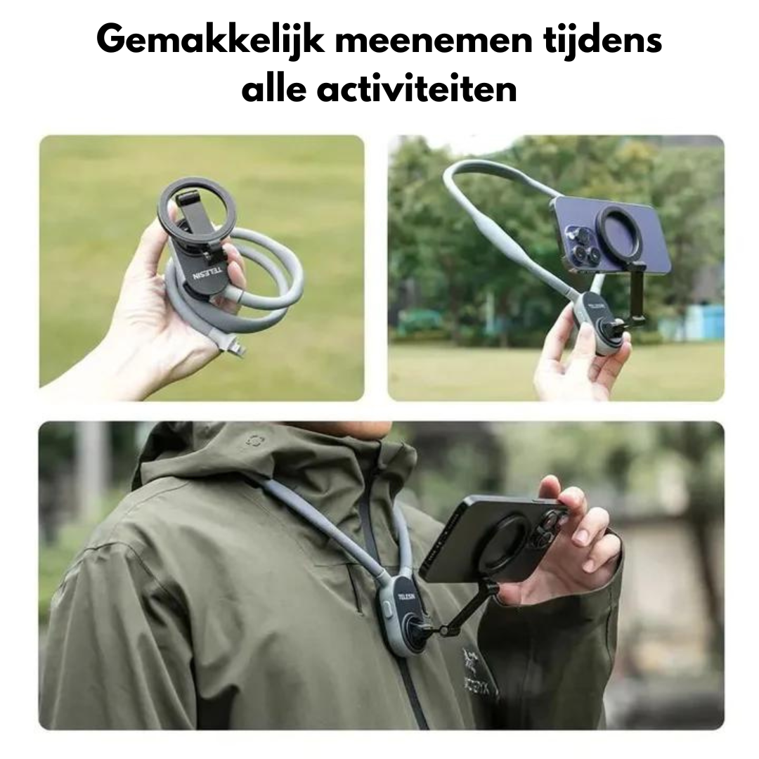 Neck Mount™ | Capturez facilement et partout vos moments préférés !