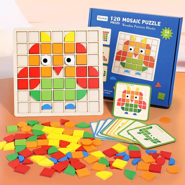 MosaicPuzzel™ | Stimulez la Curiosité, l'Intelligence et la Créativité.