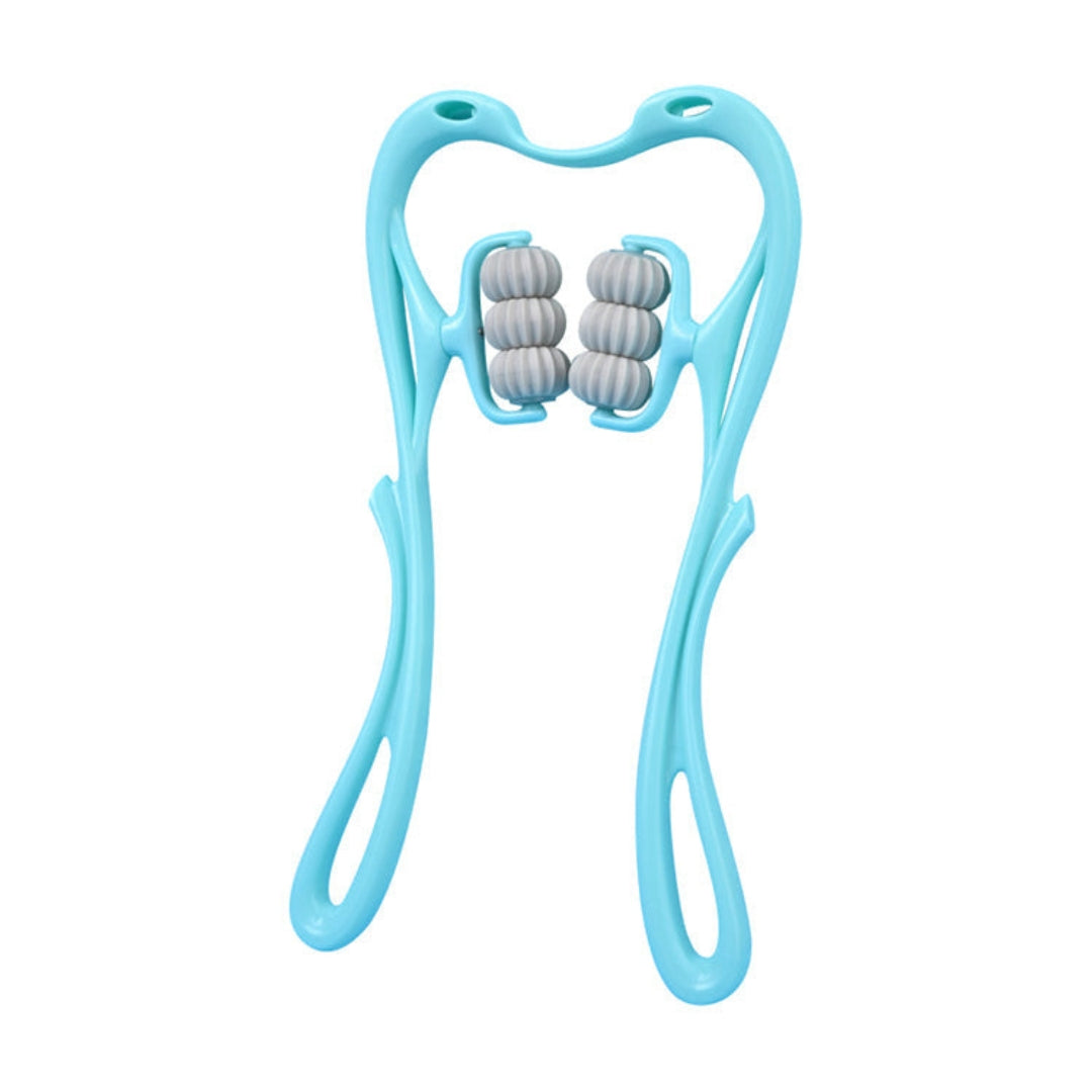 ReliefRoll™ | Massager de cou manuel avec six rouleaux