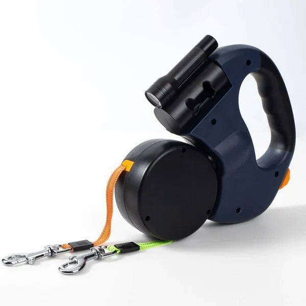 Pawtrexo™ | Laisse à chien rétractable double
