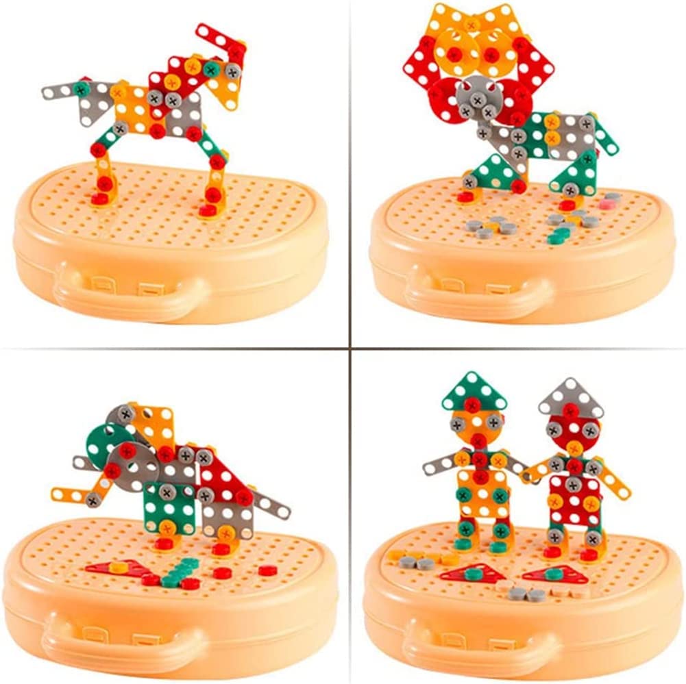 STEM Electric Building™ | Ensemble de perceuse à jouets avec mallette de construction