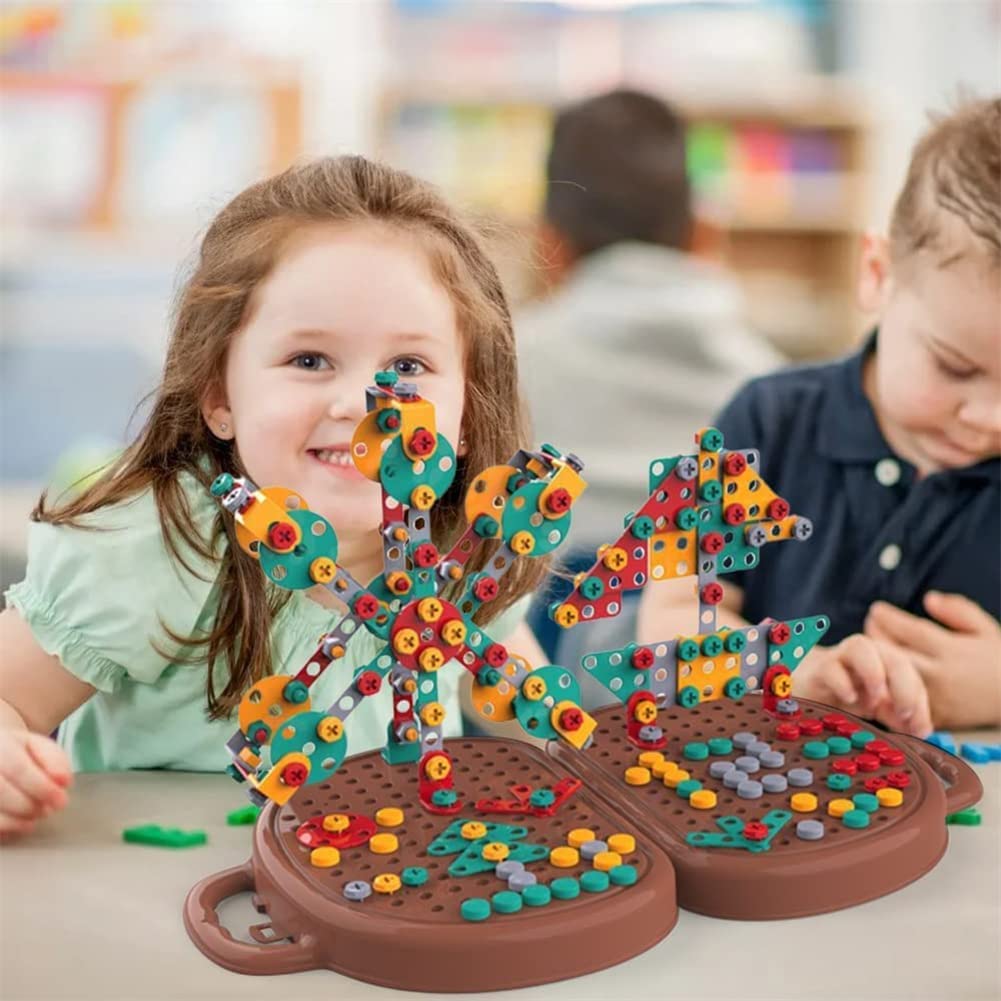 STEM Electric Building™ | Ensemble de perceuse à jouets avec mallette de construction