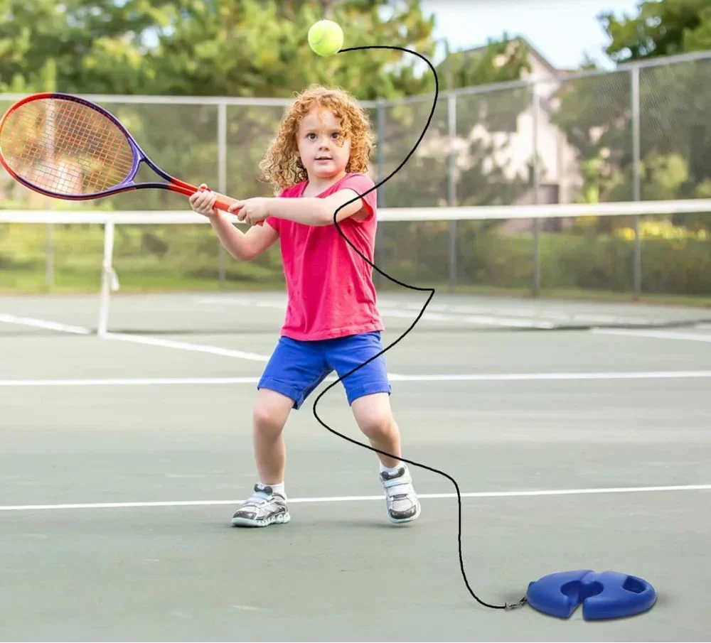 SoloServe™ | Entraîneur de tennis avec cordon élastique