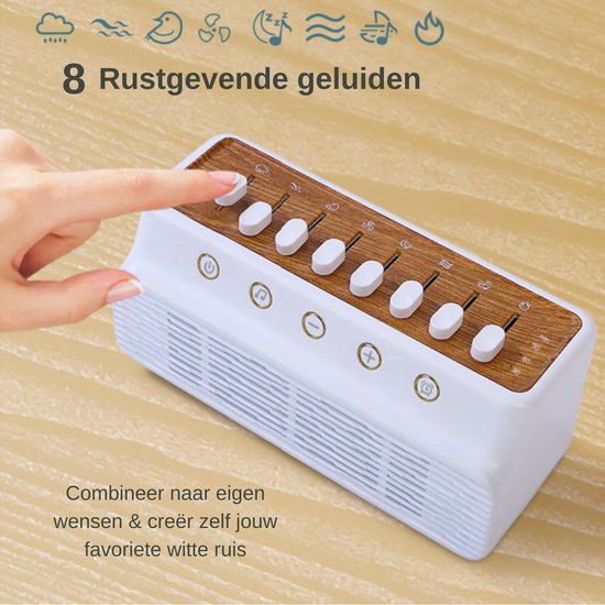 PureSleep™ | 8 Sons Uniques pour une Expérience de Sommeil Parfaite.