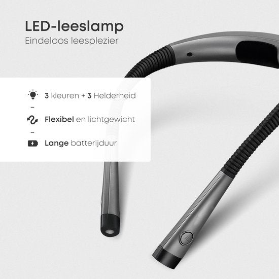NeckLight™ | Rendre la Lecture et le Travail Confortables et Mains Libres.