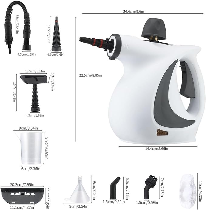 SteamPro™ | Profitez d'un Nettoyage à la Vapeur Puissant pour Chaque Surface de la Maison.