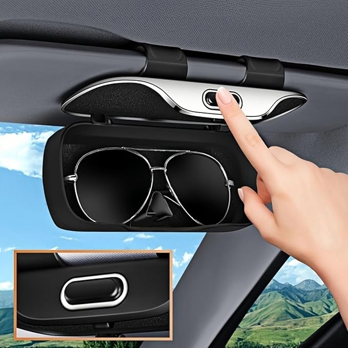 VisionSafe™ | Gardez vos Lunettes en Sécurité, Propre et Toujours à Portée de Main.