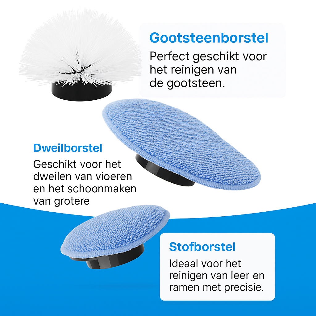 MultiBrush 9 en 1 ™ | Nettoyage Slim, Puissant et Sans Douleur.