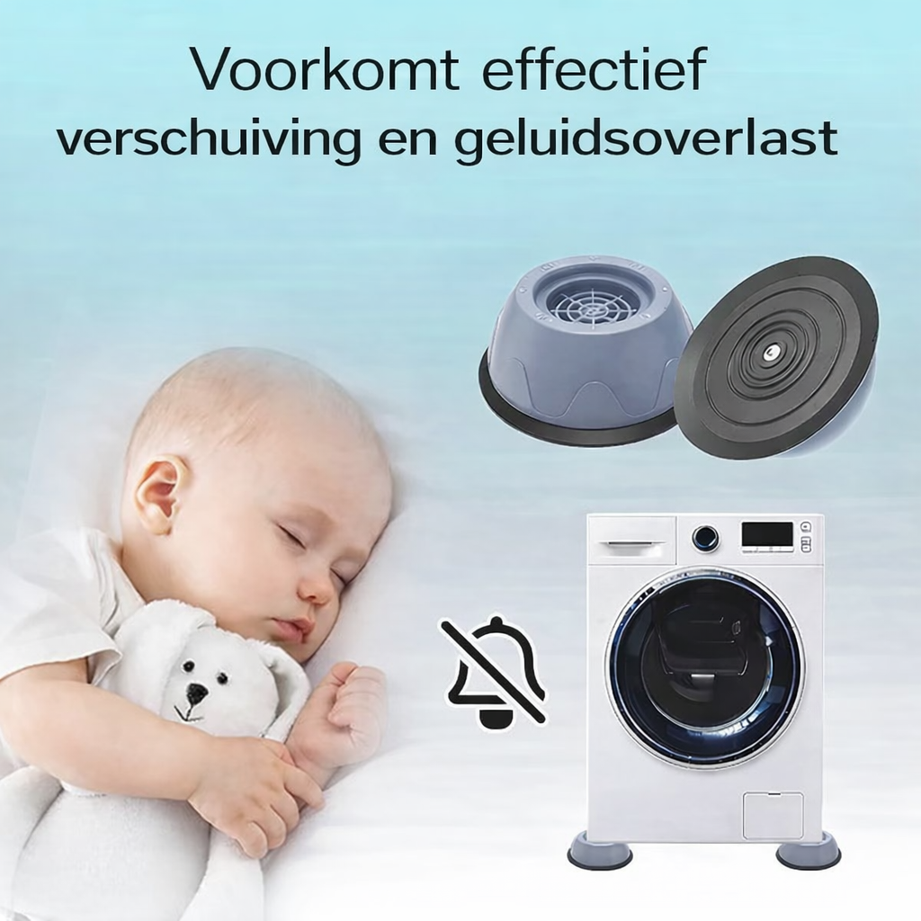 SilentWash™ | Dites Adieu Au Bruit et Aux Vibrations.
