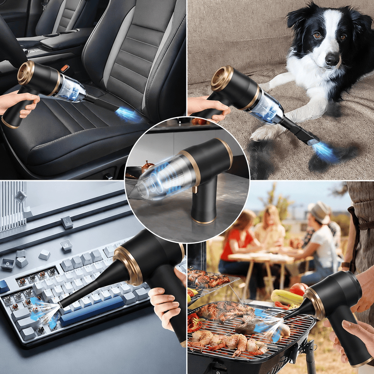 AirVac™ | La Solution Pratique pour les Petits Travaux de Nettoyage.