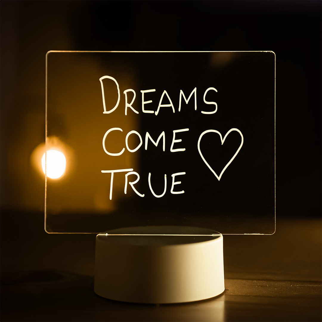 Tableau de Notes LED™ | Pour des notes quotidiennes et des messages doux