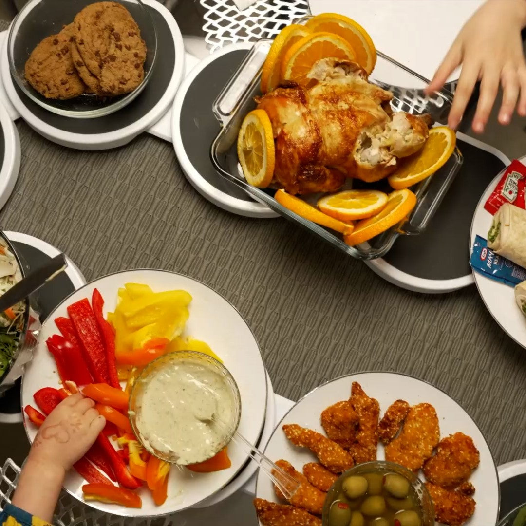 LazySusan™ | La Plaque Tournante Innovante pour Servir Facilement.