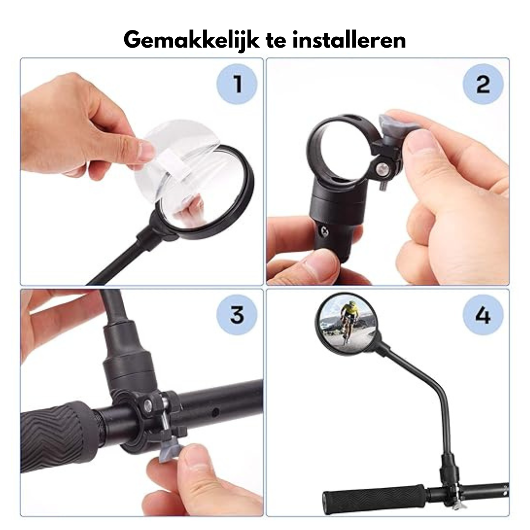 BikeMirror™ | La Sécurité Commence par la Vue.