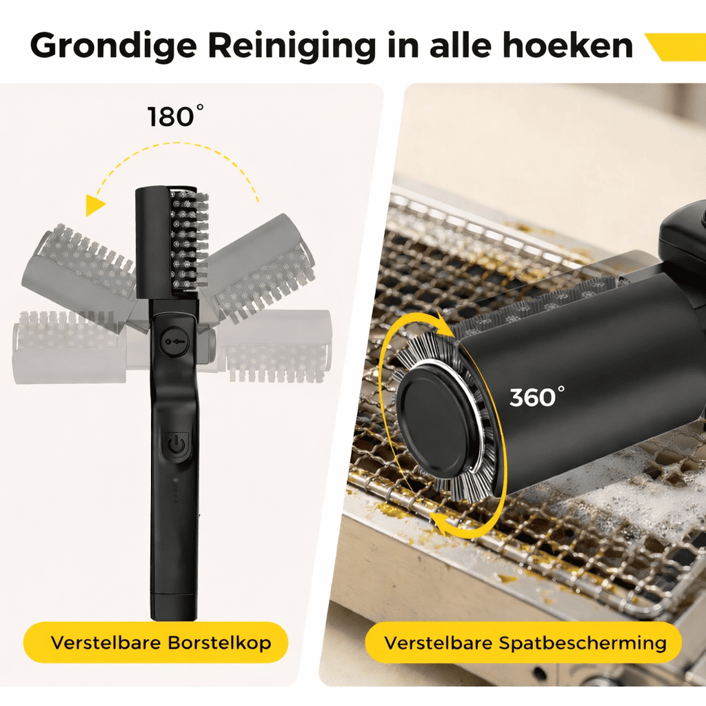 GrillBrush™ | La Solution Rapide pour un Grill Impeccable.