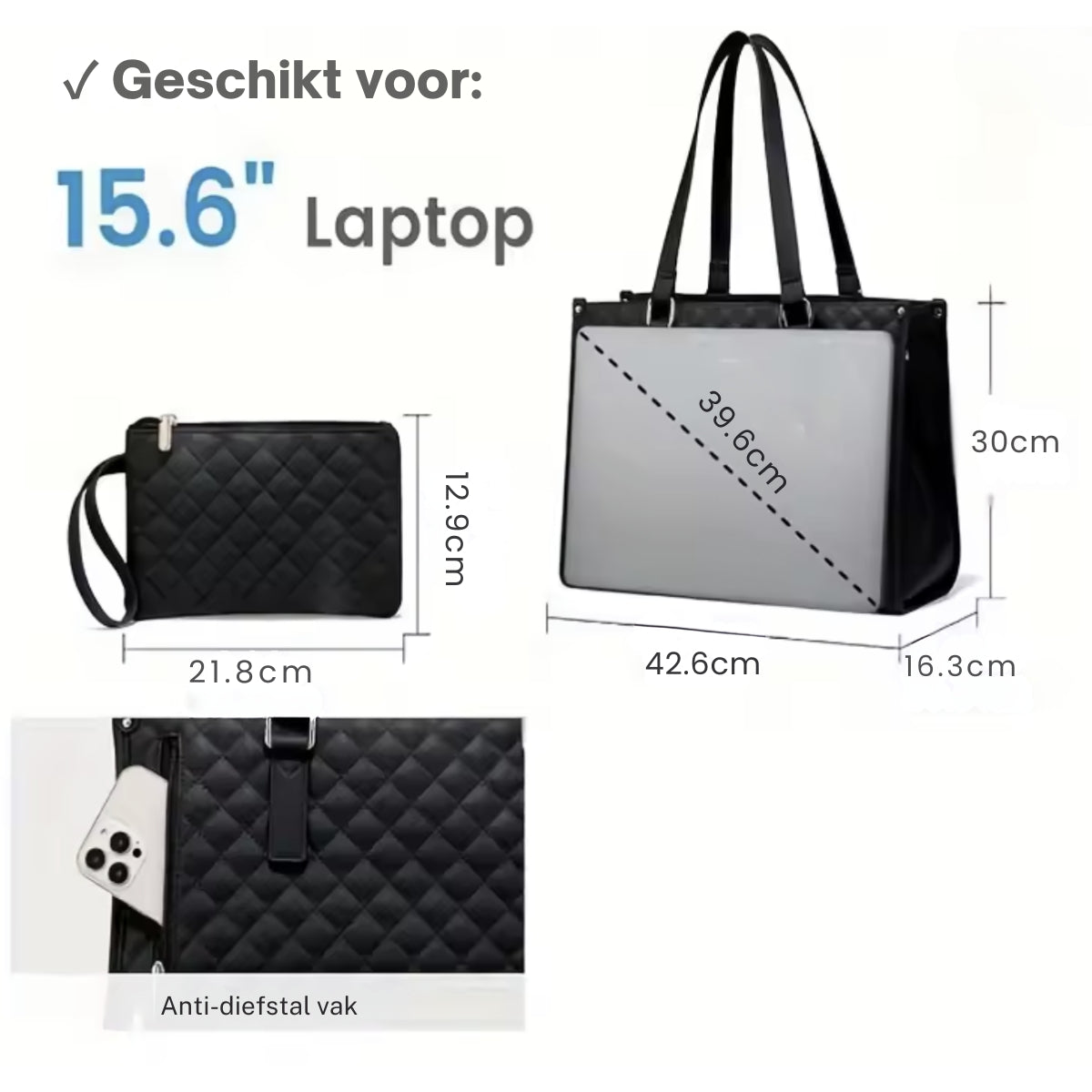 LuxLuncher™ | Le Sac à Lunch Élégant + Pouch Offert