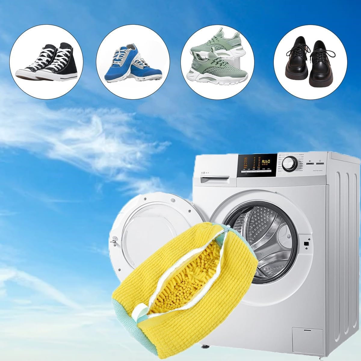 Shoebag™ | Découvrez la commodité de laver vos chaussures en toute sécurité