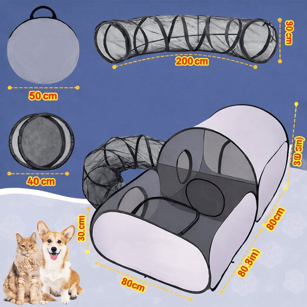 CatTent™ | L'Endroit de Jeu et de Détente Ultime pour Votre Chat.