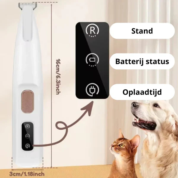 PetTrim™ | Tonte Sécurisée et Confortable à Domicile !
