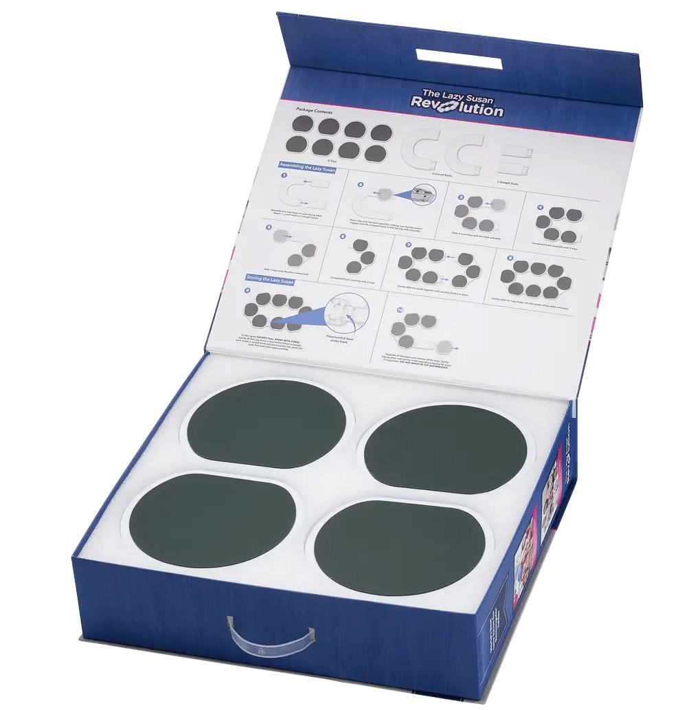 LazySusan™ | La Plaque Tournante Innovante pour Servir Facilement.