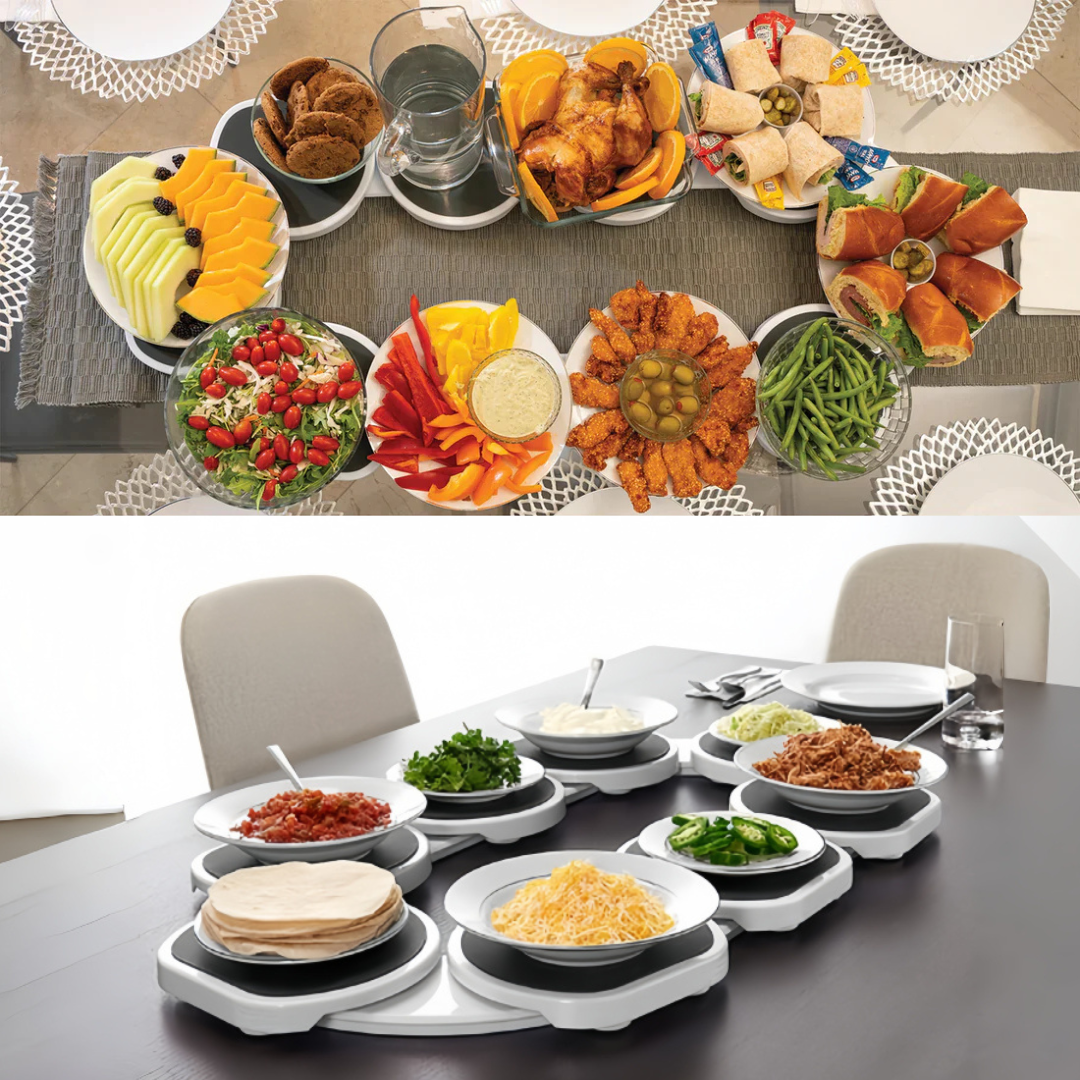 LazySusan™ | La Plaque Tournante Innovante pour Servir Facilement.
