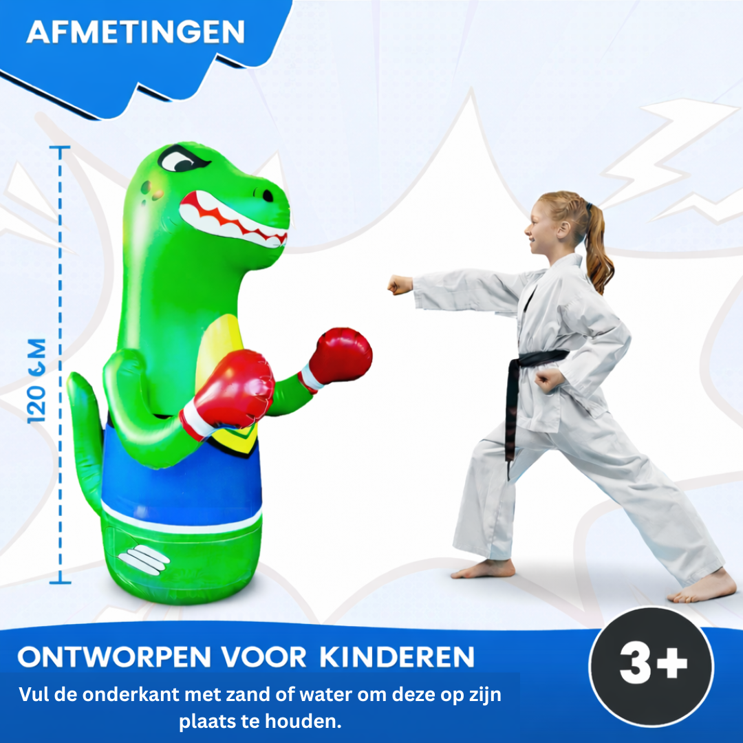BoxDino™ | Le Meilleur Sac de Frappe pour Enfants Actifs.