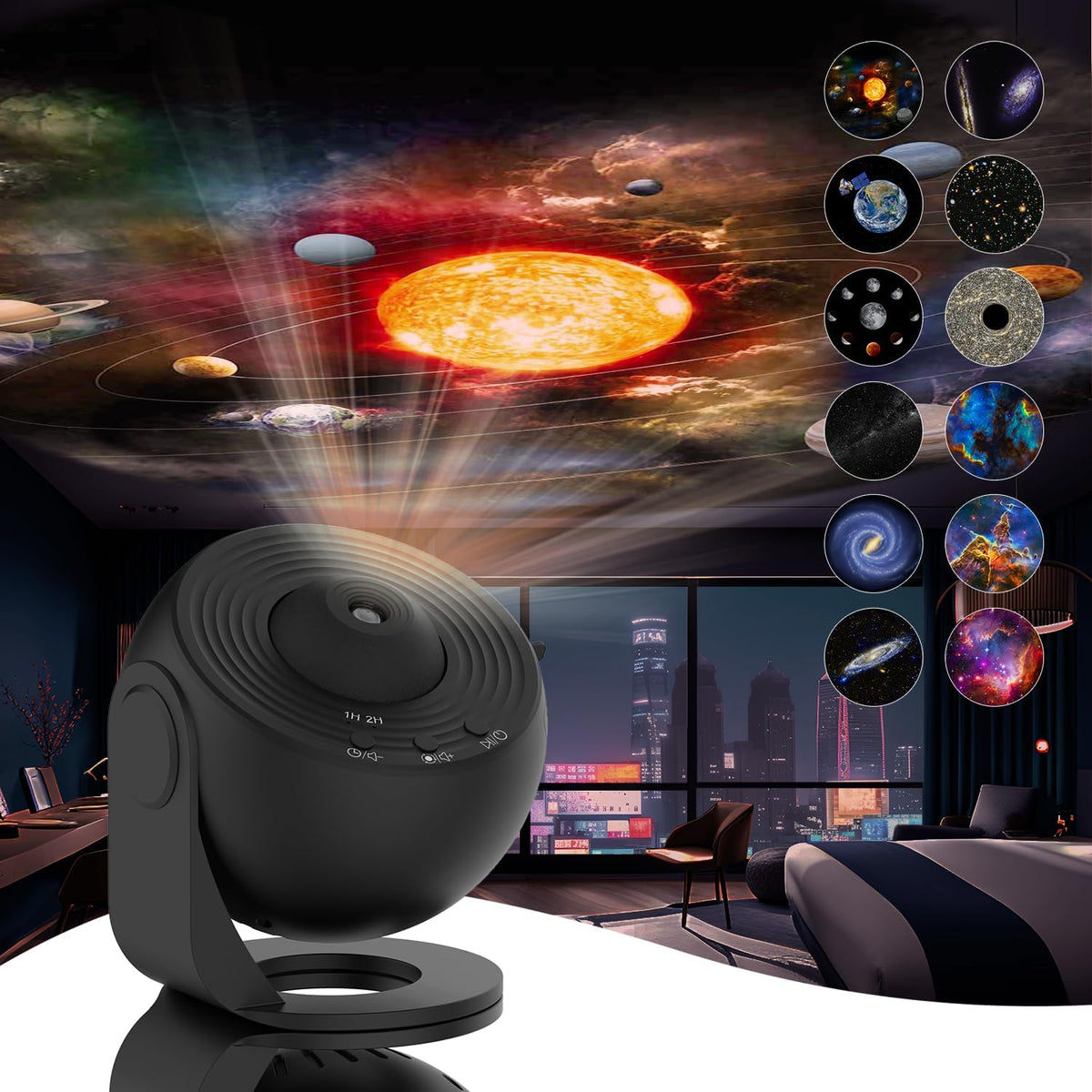 Projecteur de galaxie™ | Donnez à votre chambre une ambiance unique !